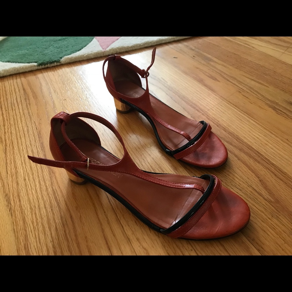 Orange Rebecca Minkoff Sandals sz 8